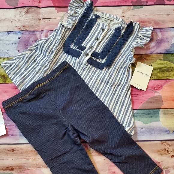 Lucky Brand Other - Nwt lucky brand 2 piece set 12 mons